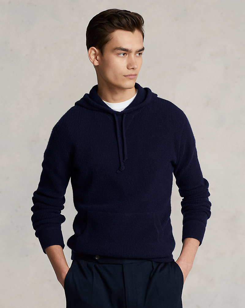 Washable Cashmere Hooded Sweater Polo Ralph Lauren 1