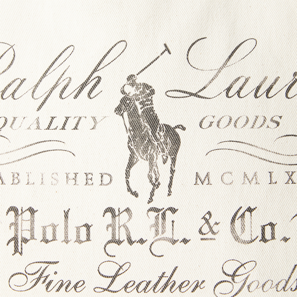 Polo Ralph Lauren Heritage Cotton Shopper Tote 5
