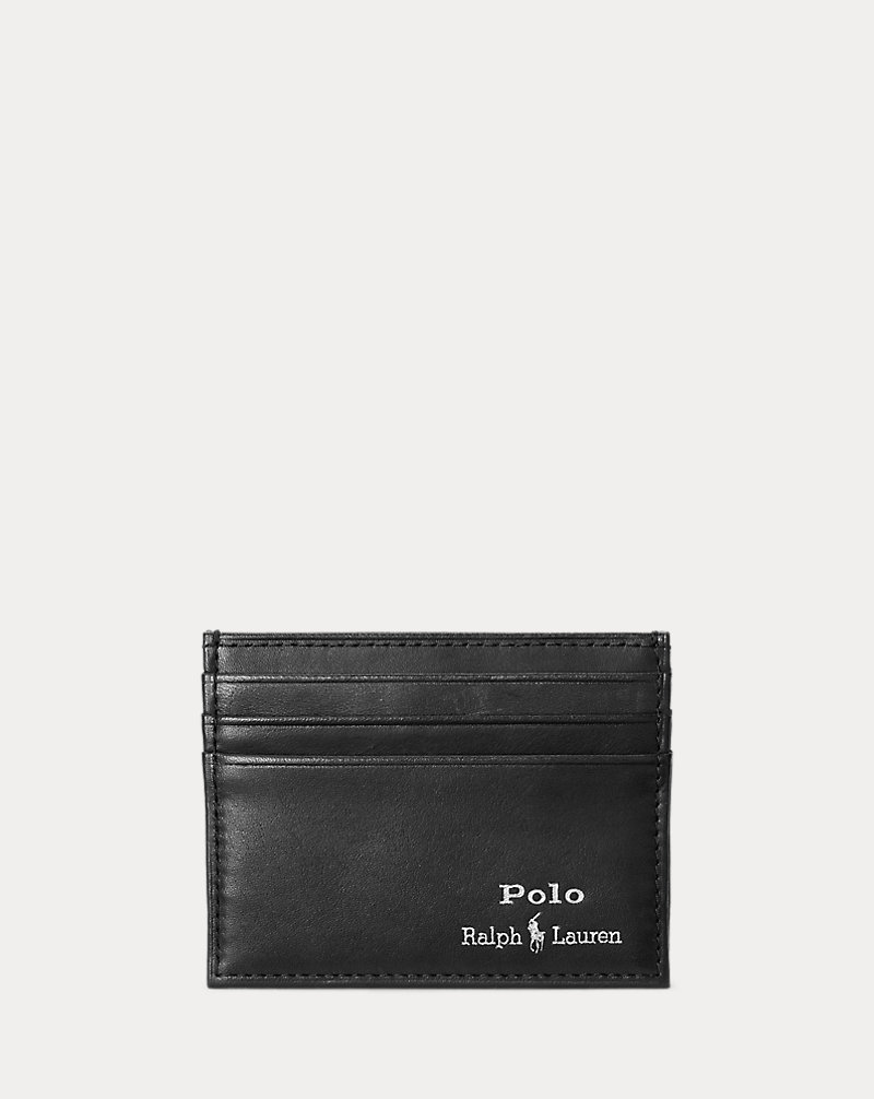 Suffolk Slim Leather Card Case Polo Ralph Lauren 1