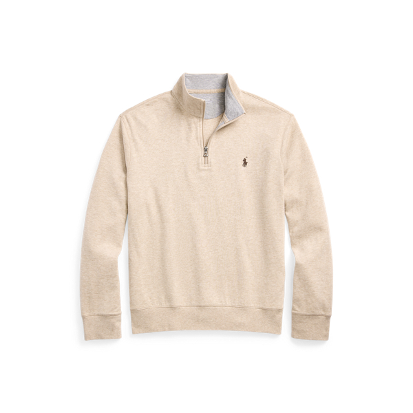 Polo Ralph Lauren Luxury Jersey Quarter-Zip Pullover