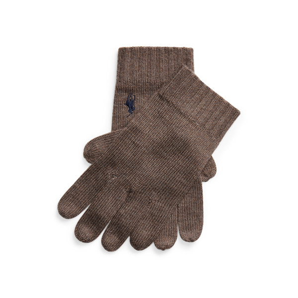 Signature Pony Wool Gloves Polo Ralph Lauren 1