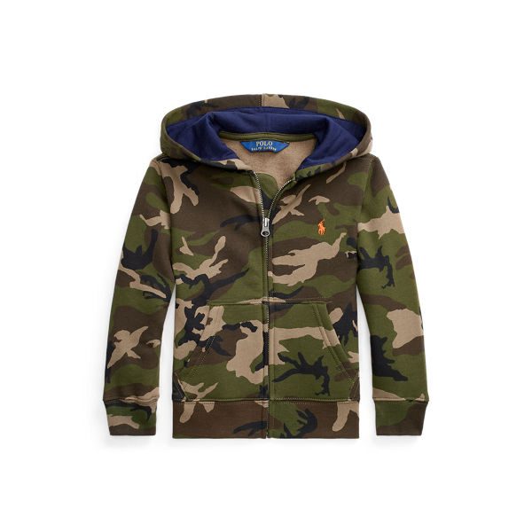 Camo Cotton-Blend Hoodie BOYS 1.5-6 YEARS 1