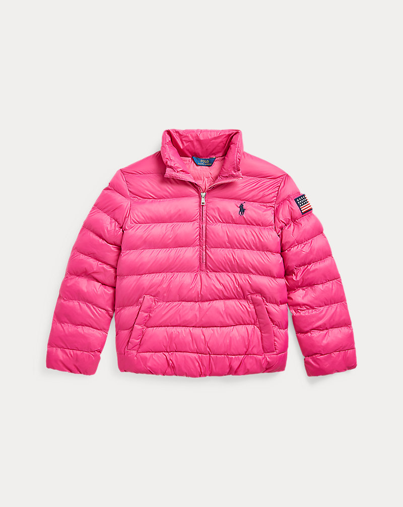 Water-Repellent Nylon Pullover GIRLS 7-14 YEARS 1