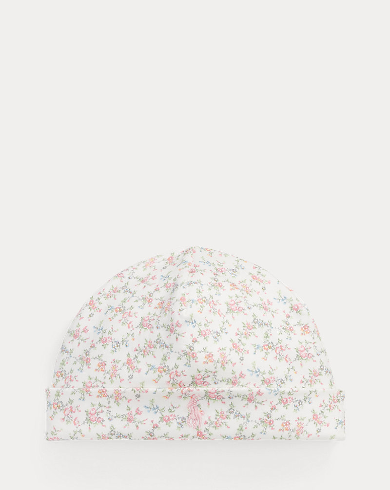 Floral Cotton Hat Baby Girl 1