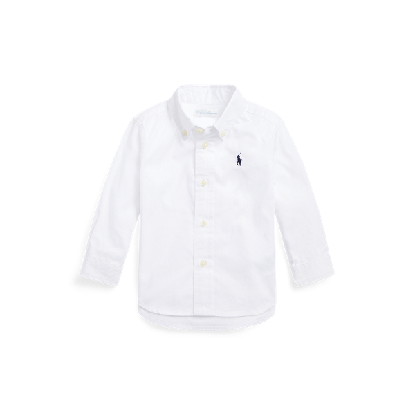 Camisa Oxford de algodão