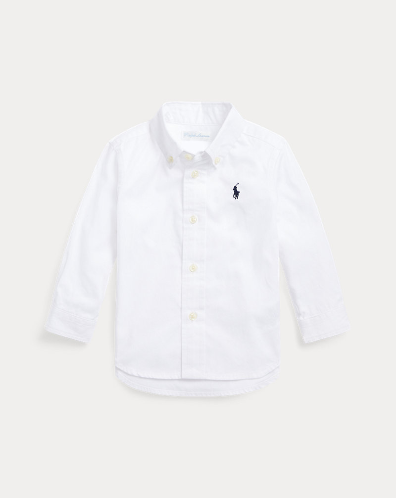 Camisa Oxford de algodão Bebé (menino) 1