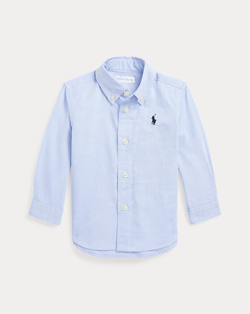 Camisa Oxford de algodão Bebé (menino) 1