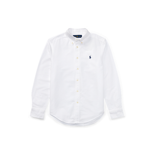 Slim Fit Cotton Oxford Shirt BOYS 6–14 YEARS 1