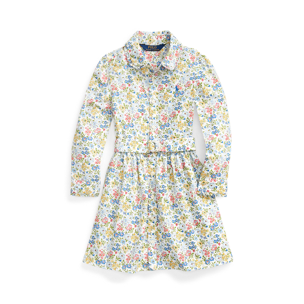 Floral Belted Shirtdress GIRLS 1.5-6.5 YEARS 1