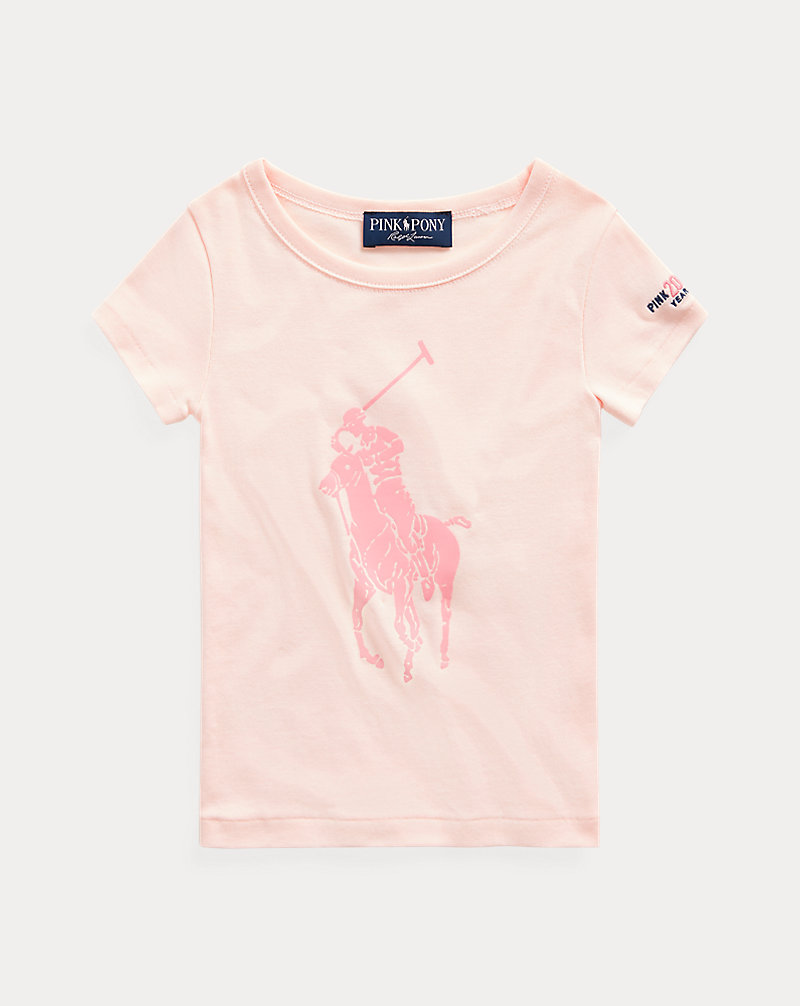 Grafik-T-Shirt mit Pink Pony MÄDCHEN 1,5–6,5 JAHRE 1