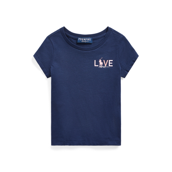 Pink Pony Graphic Tee for Girls Ralph Lauren IN