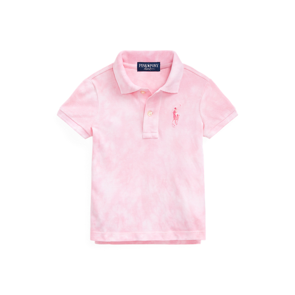 Pink Pony Tie-Dye Mesh Polo GIRLS 1.5-6.5 YEARS 1