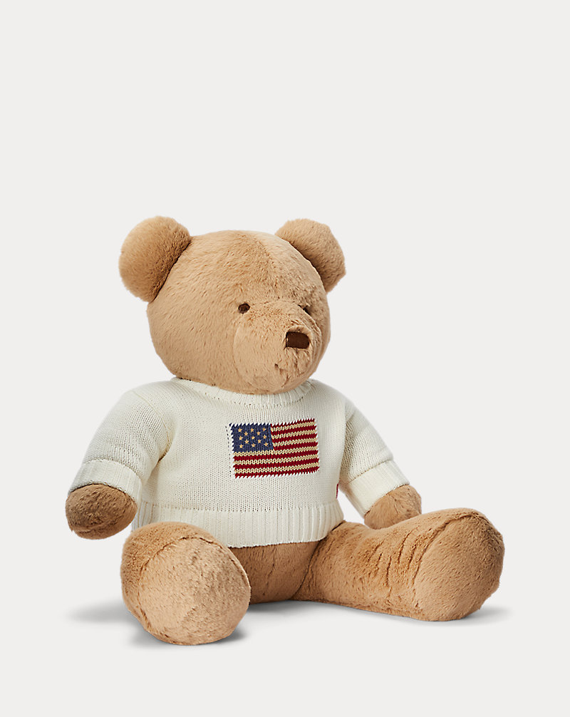 Large Flag-Sweater Polo Bear Baby 1