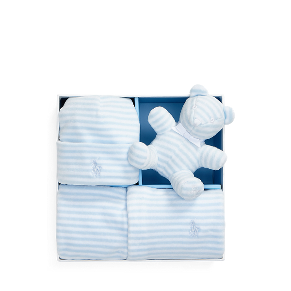 Baby boy ralph lauren gift set clearance