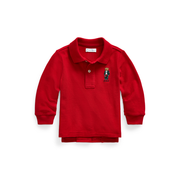 Polo Shirt For Baby Boy In Cotton Thick Stuff