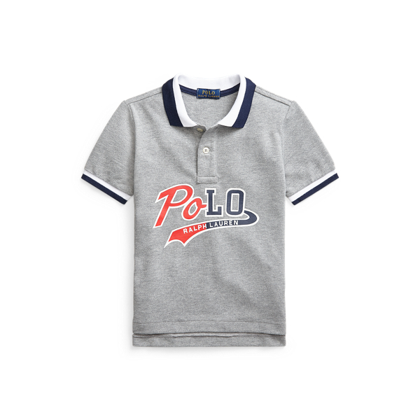 Logo Cotton Mesh Polo Shirt BOYS 1.5-6 YEARS 1
