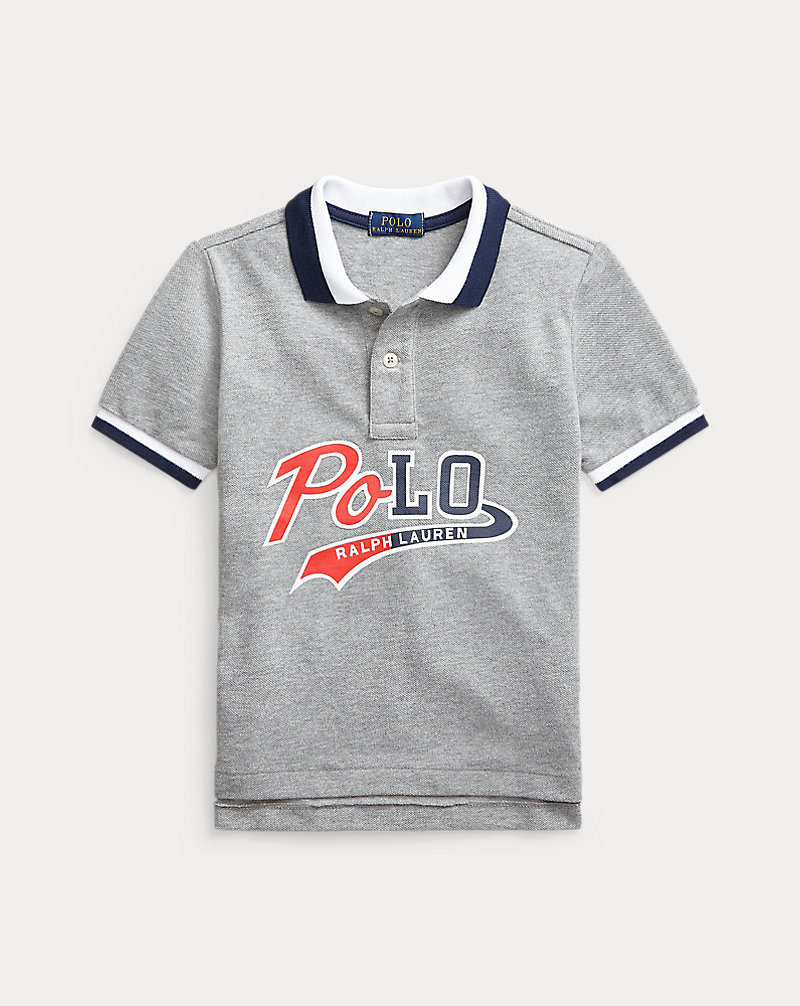 Logo Cotton Mesh Polo Shirt BOYS 1.5-6 YEARS 1