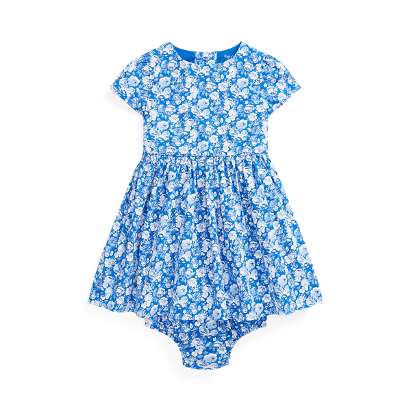 Floral Dress &amp; Bloomer Baby Girl 1