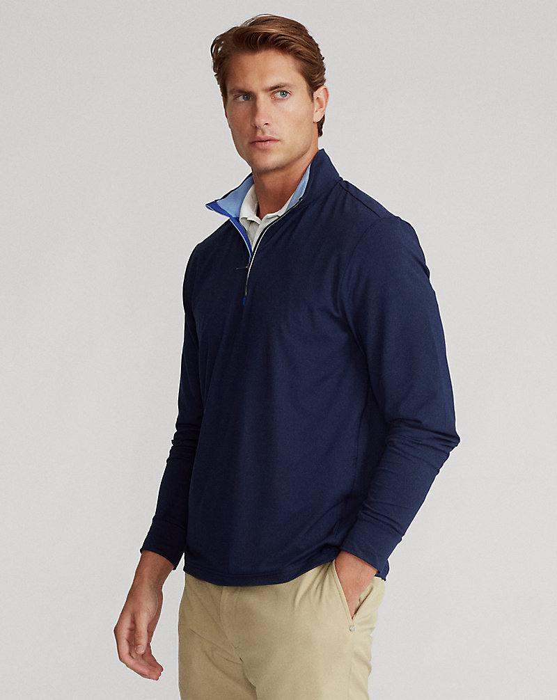 Classic Fit Performance Pullover Polo Golf 1