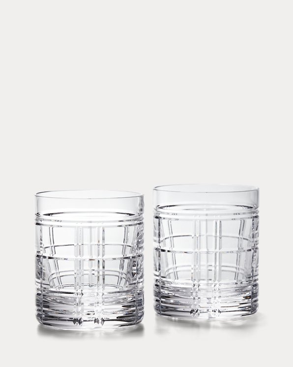 Conjunto de dois copos de uísque Hudson