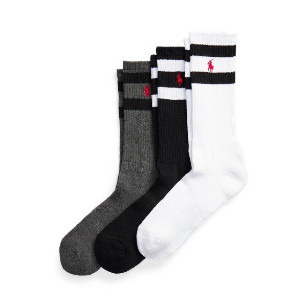 Athletic Crew Sock three-pack