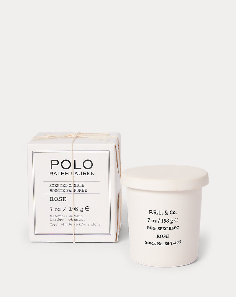 Single-Wick Rose Candle Polo Ralph Lauren Home 1