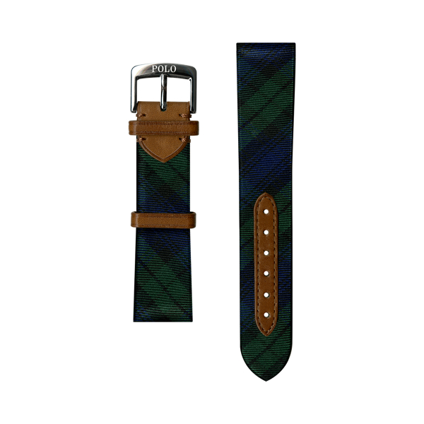 Tartan Silk Watch Strap