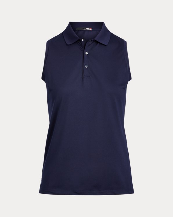 Women's Blue Sleeveless Polo Shirts | Ralph Lauren