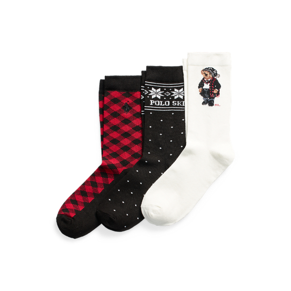 Polo Bear Sock 3-Pack GIRLS 7-14 YEARS 1