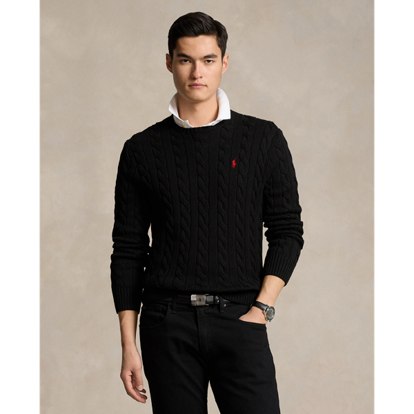 Cable-Knit Cotton Jumper