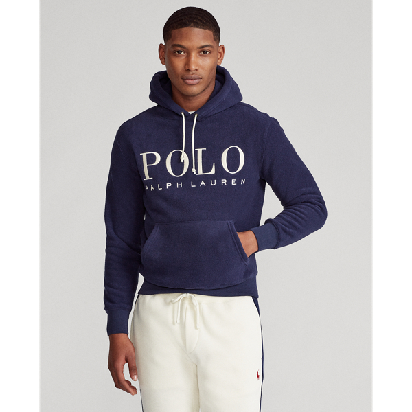 Logo-Embroidered Fleece Hoodie Polo Ralph Lauren 1