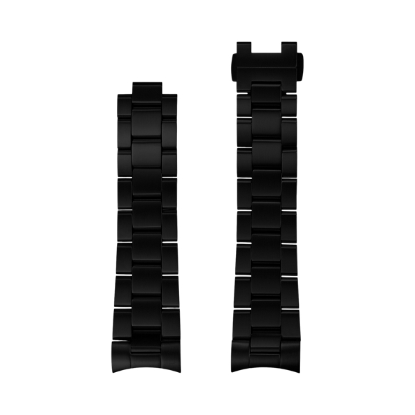 Black Stainless Steel Watch Bracelet