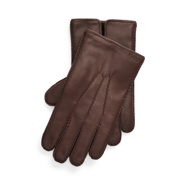 Cashmere-Lined Sheepskin Touch Gloves