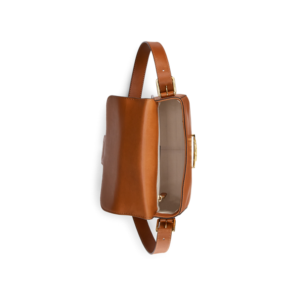 Lauren Leather Medium Addie Crossbody 4