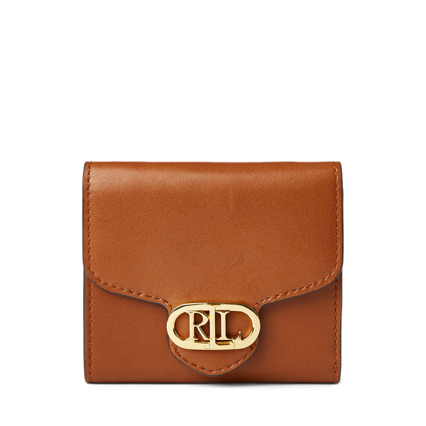 Leather Compact Wallet Lauren 1