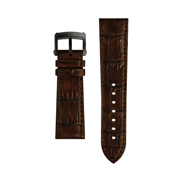 Bracelet de montre en alligator Polo Ralph Lauren 1