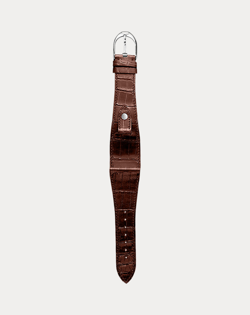 Large Stirrup Caiman Watch Strap The Stirrup Collection 1