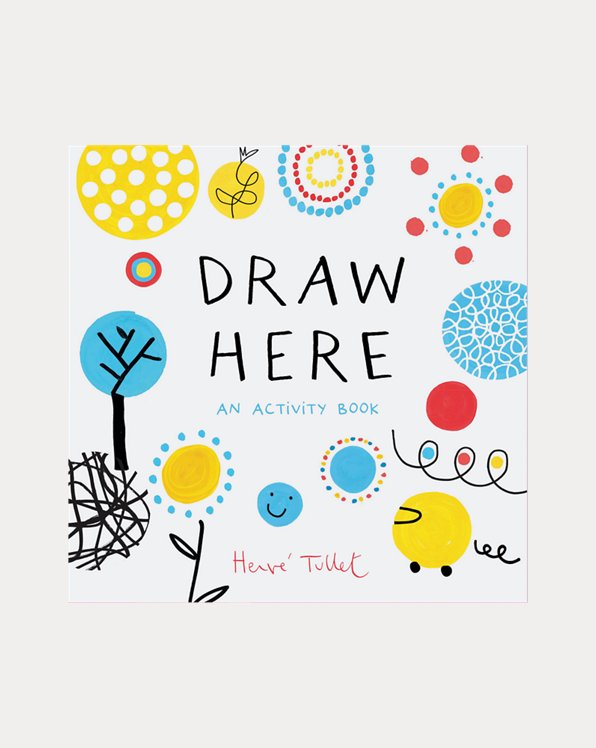 Draw Here: Un livre d'activités