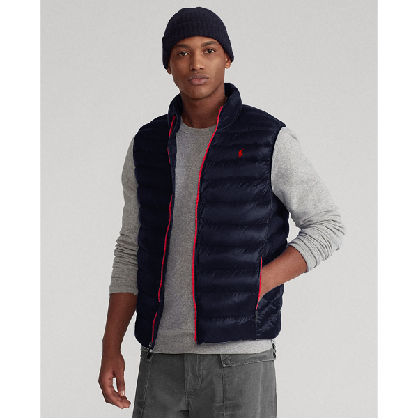 Gilet personnalisé rangeable pour hommes