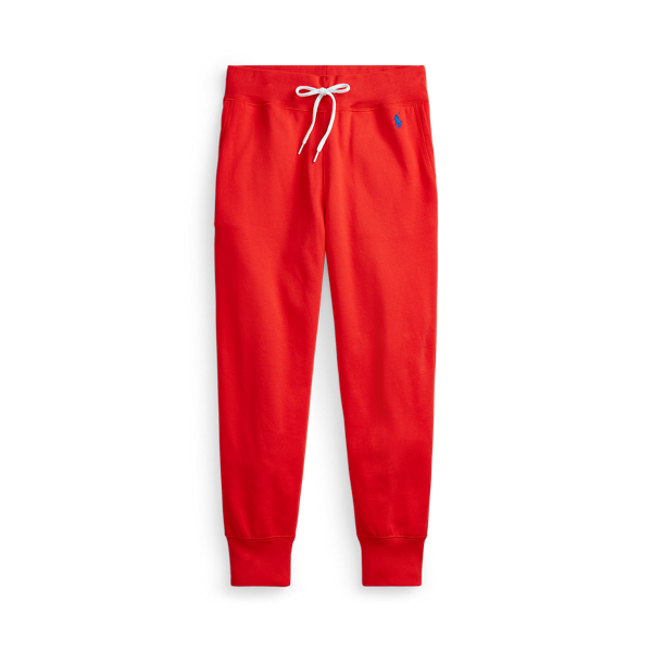 Women's Red Monogram Jogging Pants In Technical Cotton