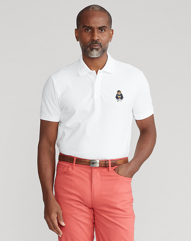 Camisa Polo Bear Custom Slim Fit Polo Golf 1