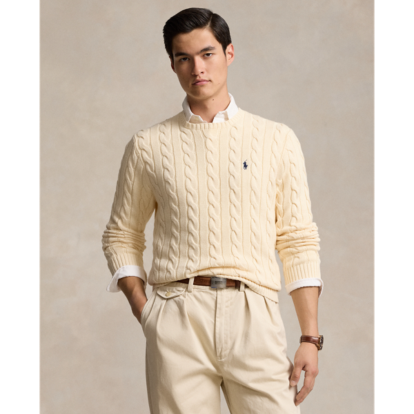 Cable-Knit Cotton Jumper Polo Ralph Lauren 1