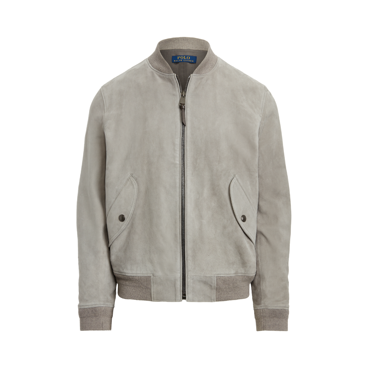 Ralph lauren grey bomber jacket new arrivals