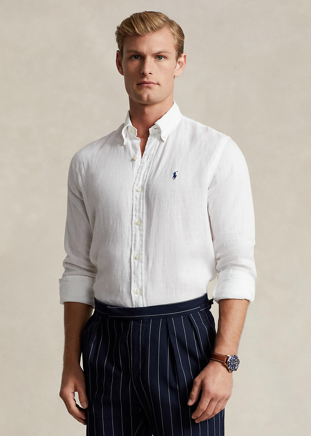 Slim Fit Linen Shirt | Ralph Lauren