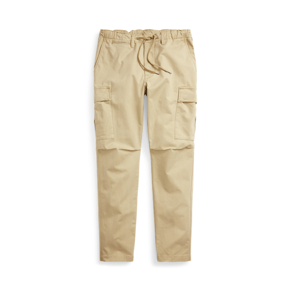 Stretch Slim Fit Twill Cargo Trouser for Men
