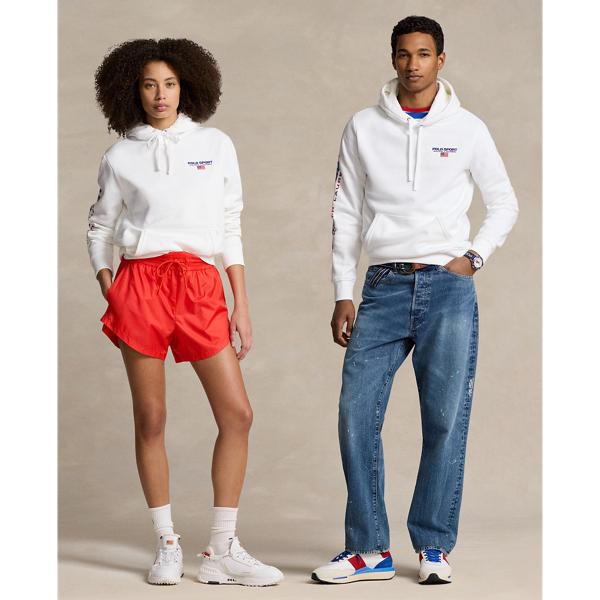 SWEATSHIRT POLO SPORT EN MOLLETON