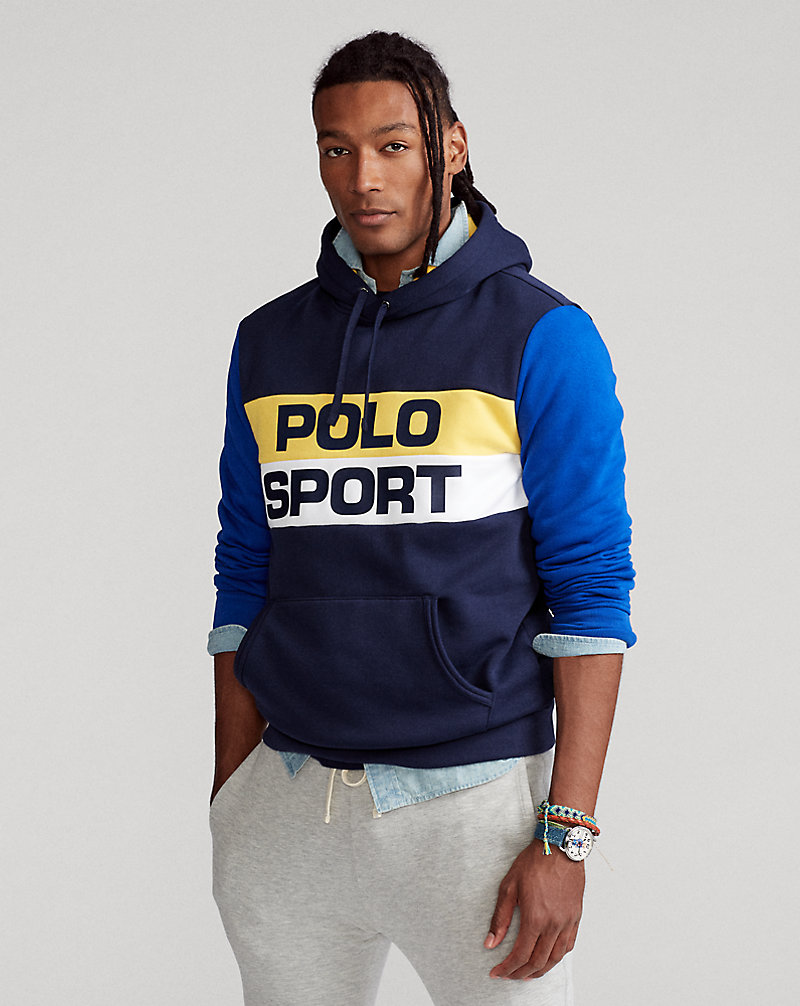 Colour-Blocked Polo Sport Fleece Hoodie Polo Ralph Lauren 1