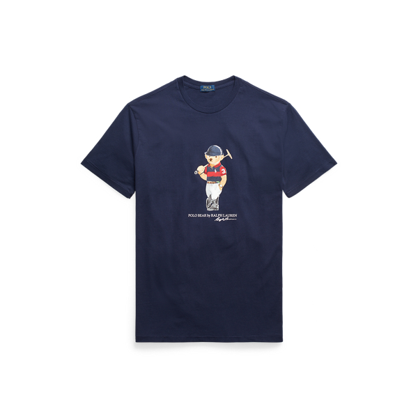 Mens ralph lauren bear t shirt outlet