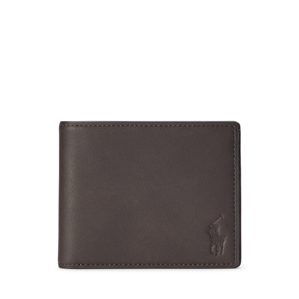 Calfskin Billfold Wallet Polo Ralph Lauren 1