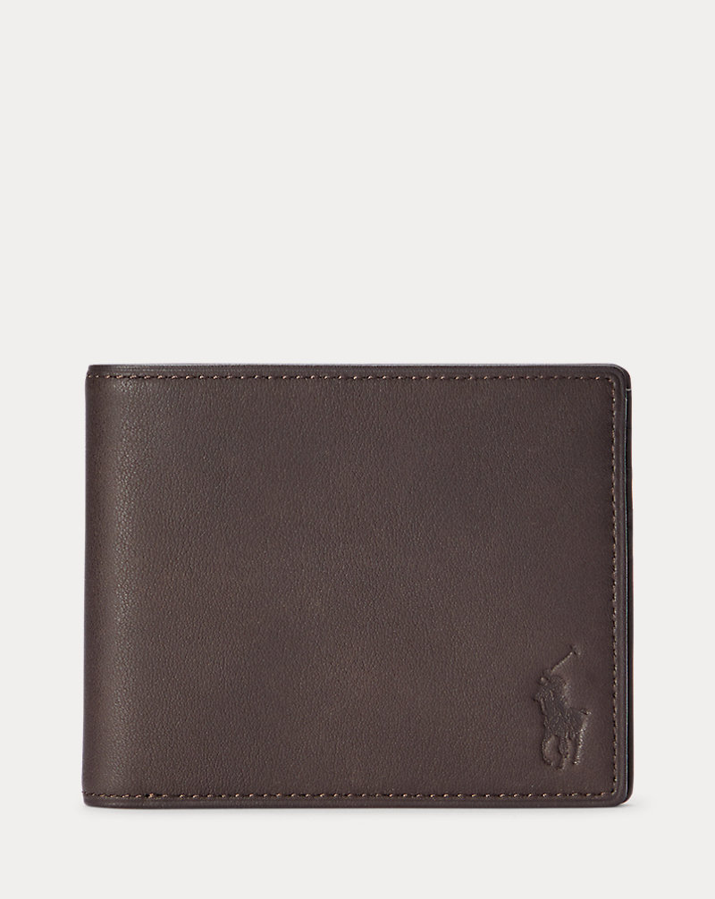 Calfskin Billfold Wallet Polo Ralph Lauren 1